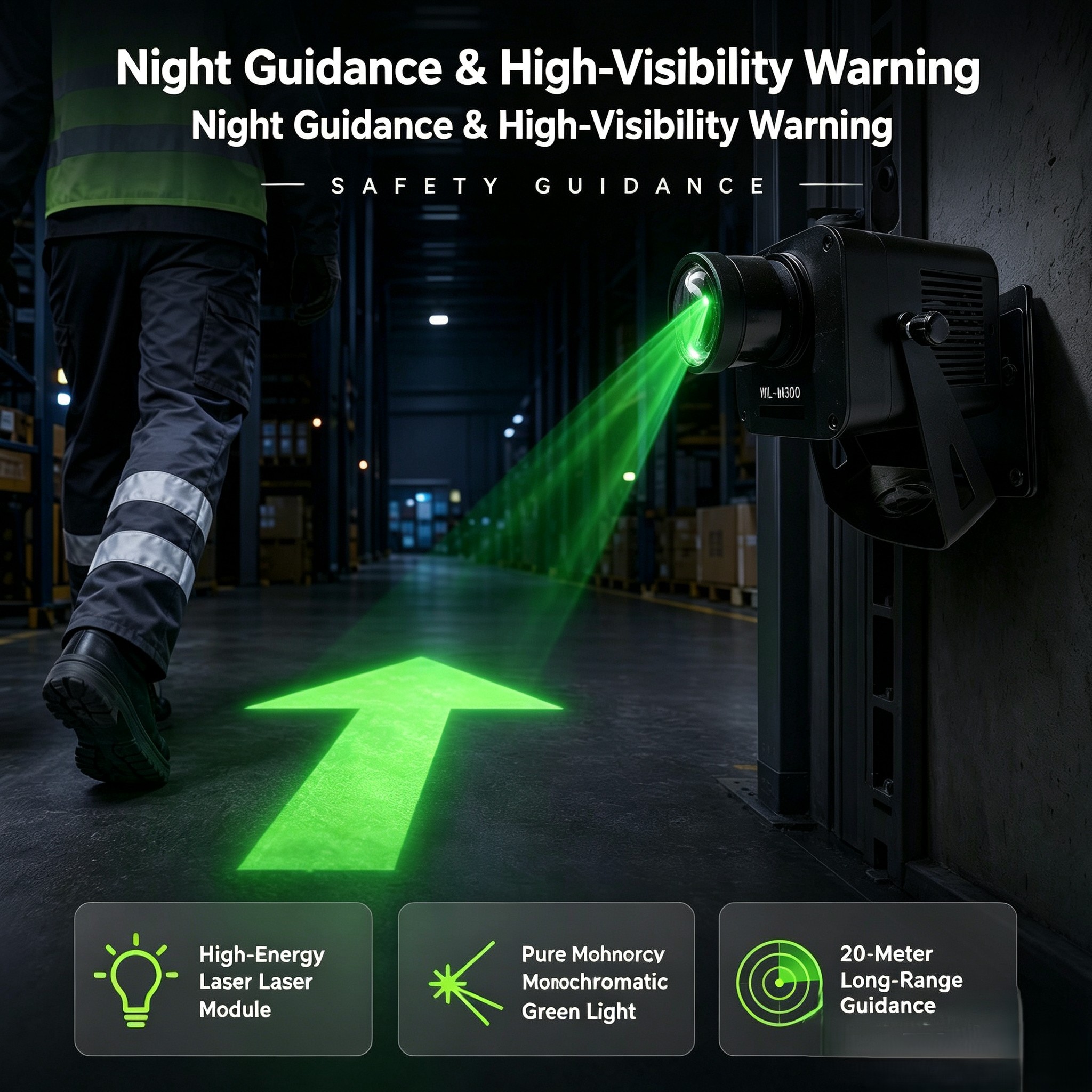 Black edition night safety guidance right view