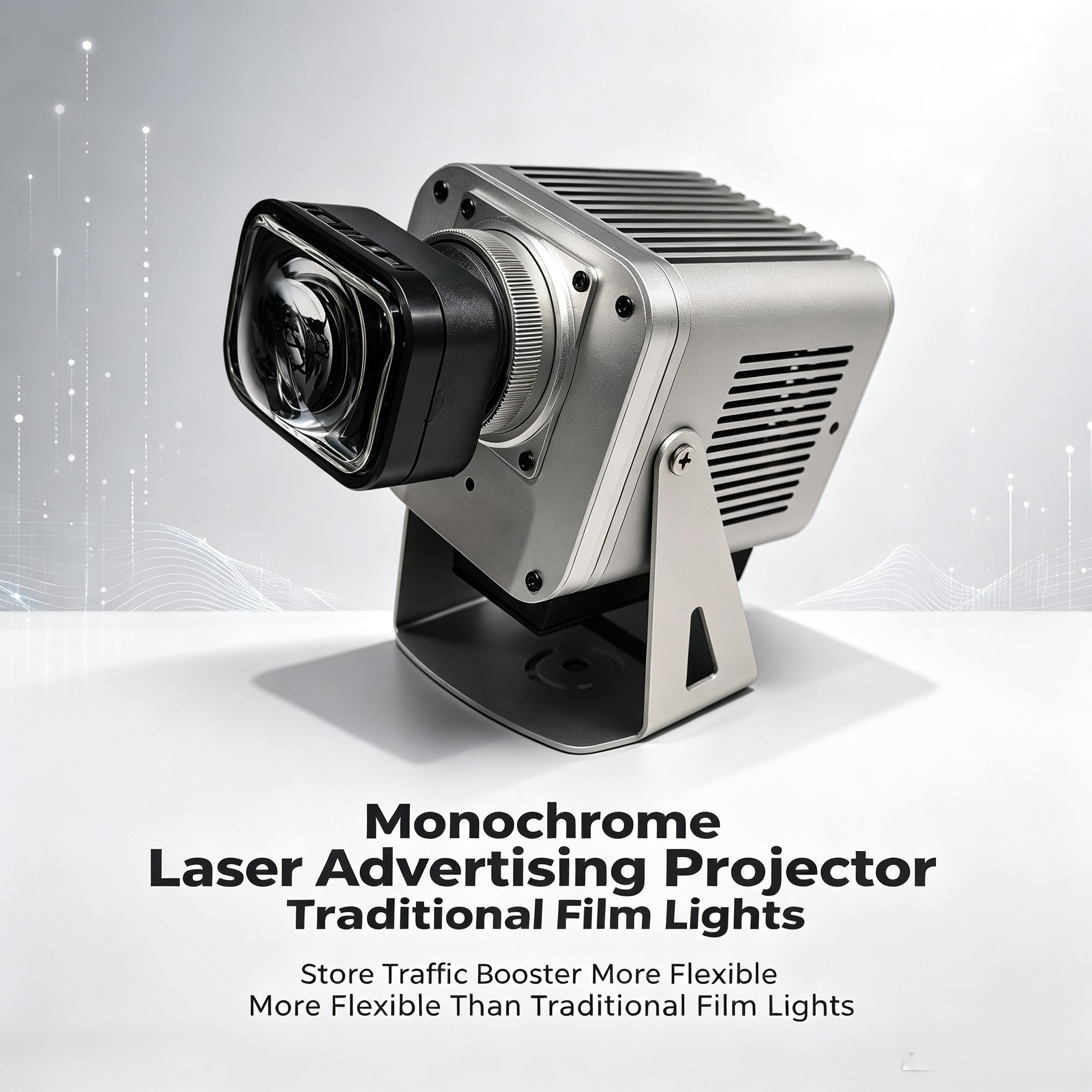 Projection light diagonal view